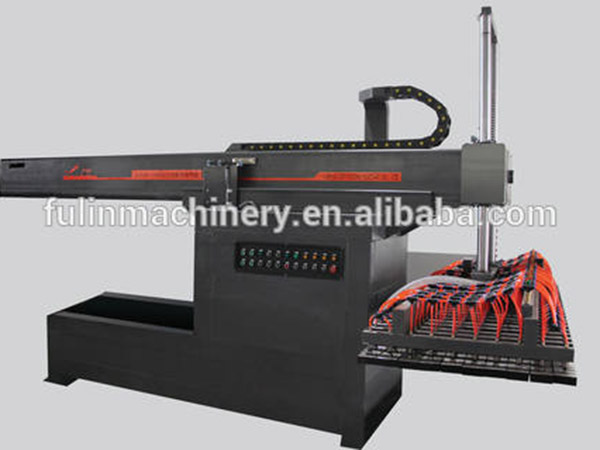 Automatic stone loading and unloading machine